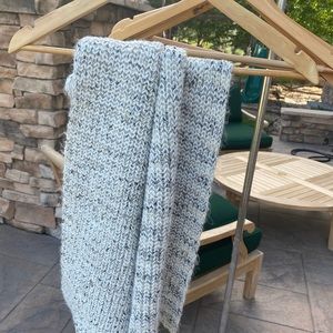 Chunky marled scarf